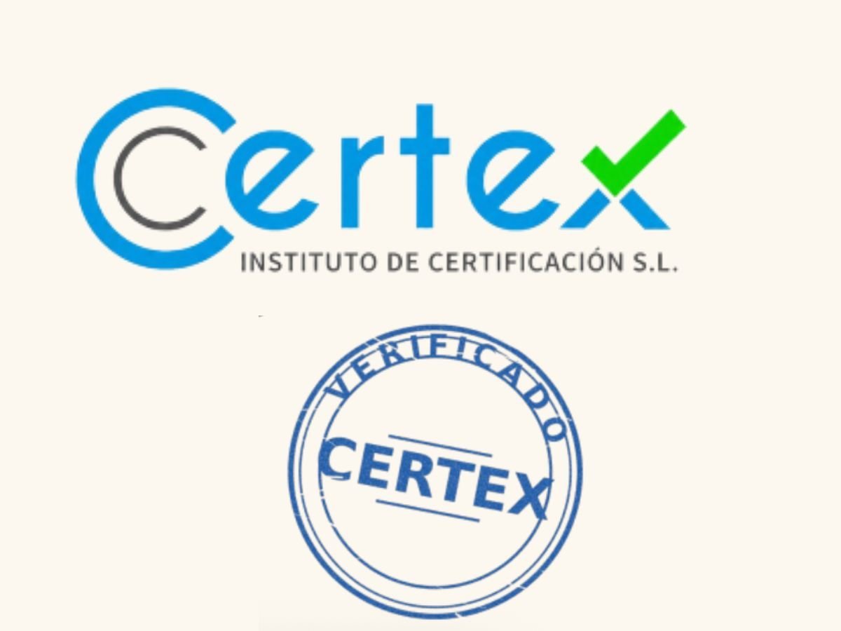 Sello Verificado CERTEX Instituto de Certificación